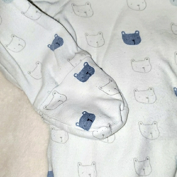 Bundle of Teddy Bear Footies, All Size 3-6 months - Picture 7 of 14